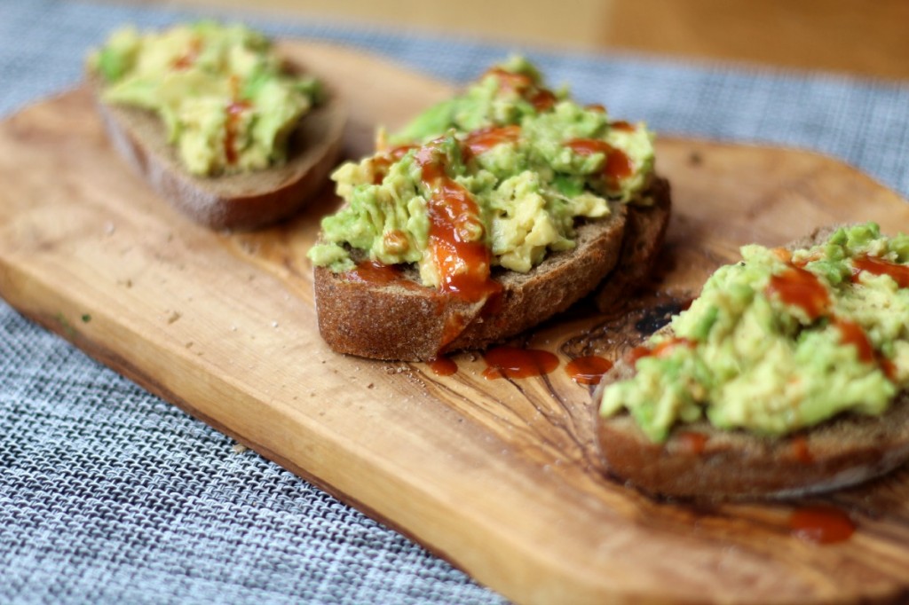 Avocado & Rye Bread Toasts