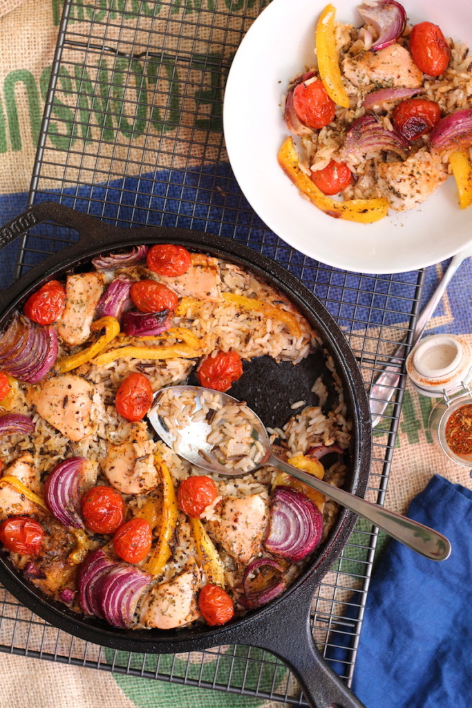 Cajun Chicken One Pot Bake