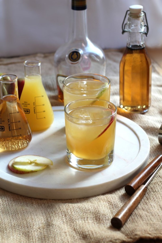 The Brandy Apple- an Autumn cocktail