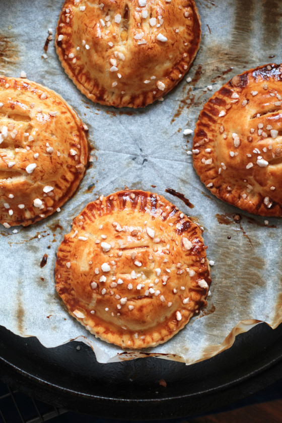 Mini mango pies